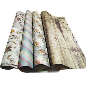 Recyclable 40 Sheet/Pack Flower Wrapping Tissue Paper