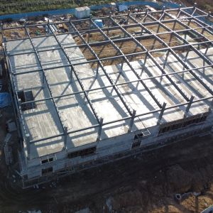 Custom Prefab Steel Structure Warehouse with Wind Resistance Grade 12