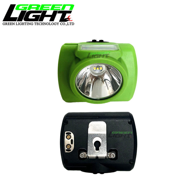 15000lux Flame Resistant LED Mining Headlamp with 14-16 Hours Work Time and 3