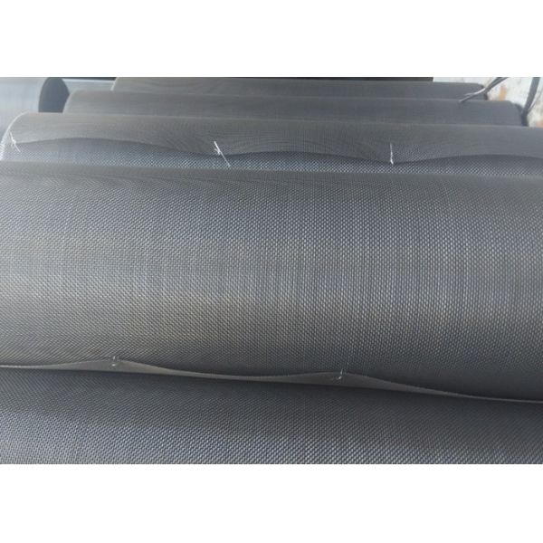 0.5-12mm Carbon Steel Wire Mesh , Crimped Metal Sieve Mesh