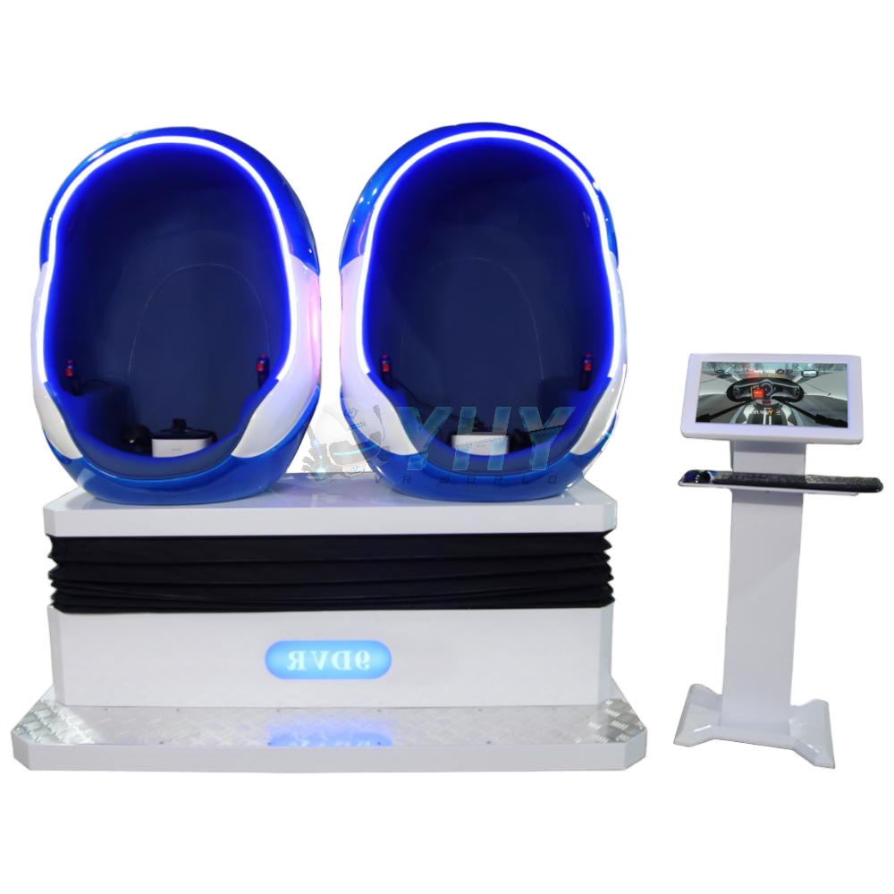 Amusement Vr Game Machine 9d Vr Egg Chair Cinema Roller Coaster Virtual Reality