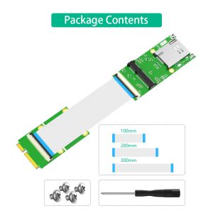 Mini PCI-E 52Pin To MPCIe Wireless Adapter Card With 1 SIM Slot FPC Cable For