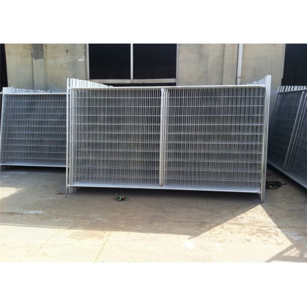 Quality Professional Temp Fence Panels Free Standing Metal Fence 3.8mm Diameter wholesale