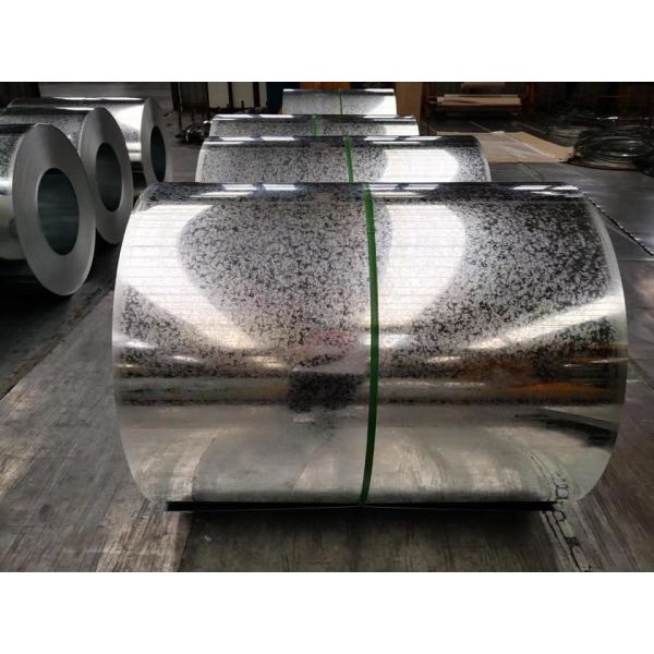 Quality G550 Dx51d Gi Galvanized Steel Coils Metal G90 Z180 Regular Spangle Zinc Coated wholesale