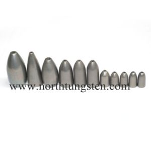 tungsten alloy fishing sinker,weight can be customized