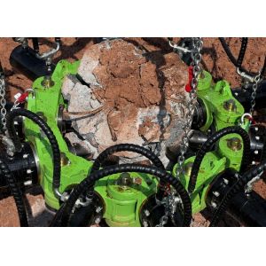 1800mm Hydraulic Pile Cutter Rock Breaker Concrete Pile Cutting Machine