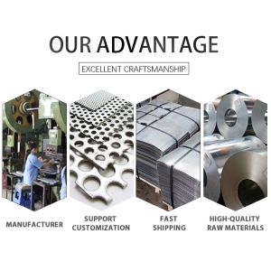 Perforated Sheet Steel With Water Ripple For Architecture Decoration Control ISO