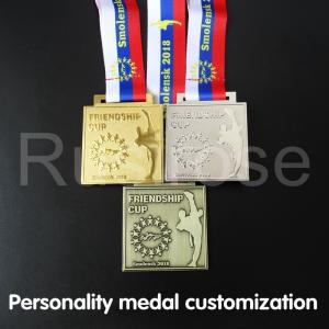 Cheap Customized individual metal medals, custom-made honour medals for martial arts competitions, gold silver bronze medal for sale