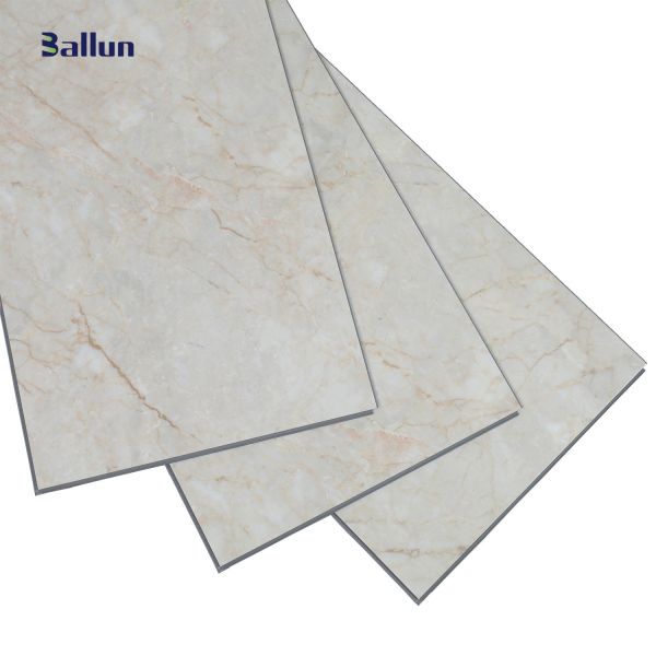 DIY SPC Flooring Wood Marble or Carpet Customizable 7''x48''/12''x24'' or More