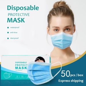 Buy cheap Disposable Hypoallergenic Dental 3 Ply Non Woven Face Mask from wholesalers