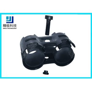 Adjustable Swivel Metal Pipe Joints For Rotating In Pipe Rack System Black