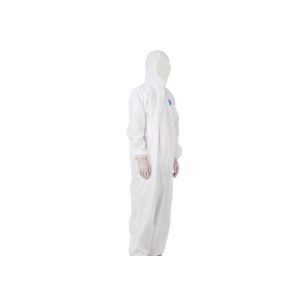 Antivirus Disposable Protective Coveralls Against Germs Lightweight Design