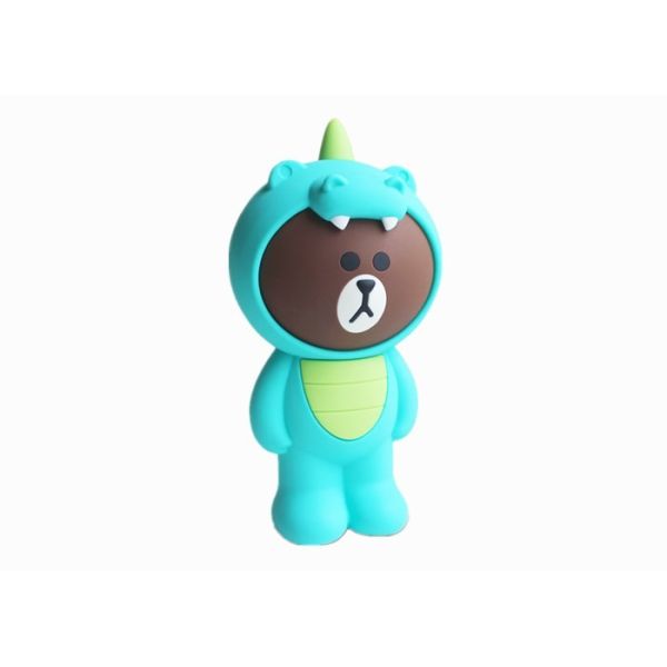 Quality Dinosaur Shaped Student Pencil Case , Cute Silicone Pencil Bag For Boy / Girl wholesale