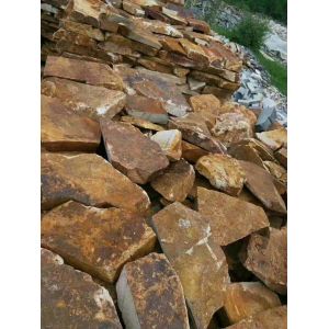 Cheap Multicolor Slate Retaining Wall Stone,Rusty Slate Garden Stone,Random Rustic Slate Stone,Landscaping Stone for sale