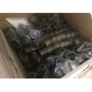 Socket Coupling Forged Steel Pipe Fittings UNS N04400 Alkaline Salt Resistance