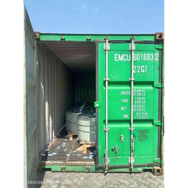 PPGL Steel Coil AKZO NOBEL PE SMP PVDF G300 G400 G450 G550 Top And Back 5+20um