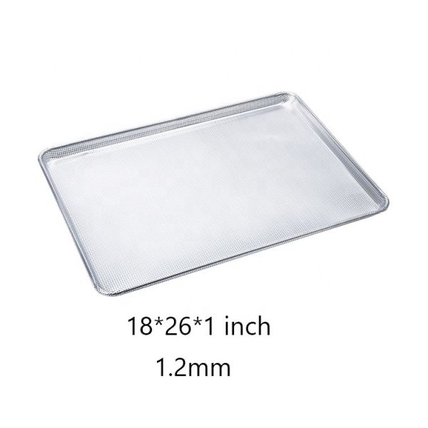 26 x 18 inch 1.2mm perforated metal tray perforated flat baking sheet perforated