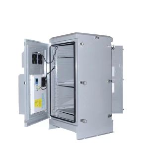 Cheap Custom Service Grey Outdoor Air Conditioned Network Enclosure for Outdoor Environment for sale