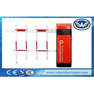 Remote Control Auto Barrier Gate System For Underground Parking Lot With 1.8s