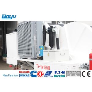 Single Axle 130KN Tension Stringing Equipment Hydraulic Tensioner