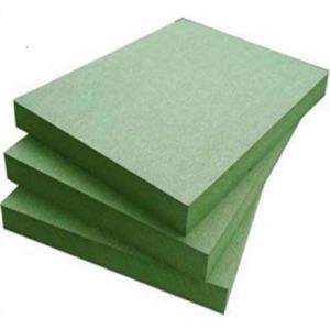 Cheap 12mm 16mm 18mm Waterproof MDF Moisture Resistant Green HMR MDF Board for sale