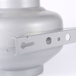 4 Inch 203 CFM Inline Fan with Speed Controller, 4'' Carbon Filter and 8 Feet of