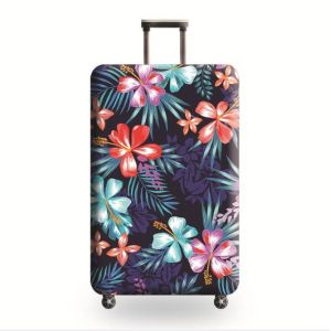 Cheap Protective 40L 5# Zipper Elastic Luggage Suitcase Cover for sale