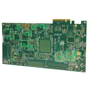 10 layers FR4 ENIG PCB Circuit Board Manufacturing with golden finger