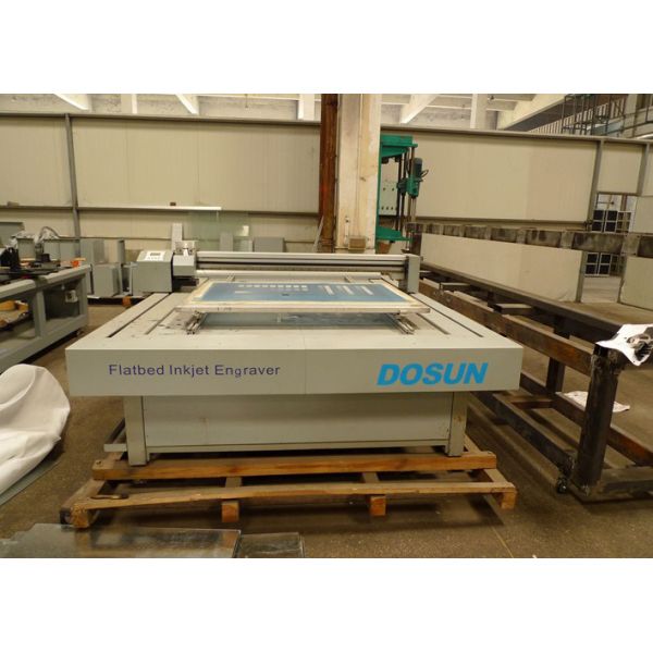 Flatbed Inkjet Engraving Machine Computer To Screen Engravers Textile Inkjet