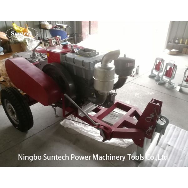 3 Ton Portable Wire Pulling Tools / High Efficiency Powered Electrical Wire Puller