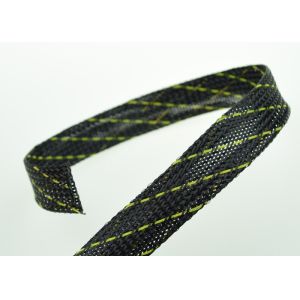 Colorful PET Expandable Braided Sleeving Heat Proof For Cable Harness