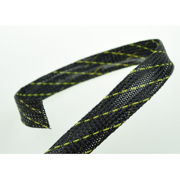 Quality Colorful PET Expandable Braided Sleeving Heat Proof For Cable Harness wholesale