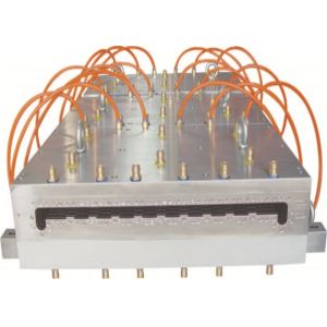 Furniture Frame / WPC Profile Extrusion Line With Lamination Equipment