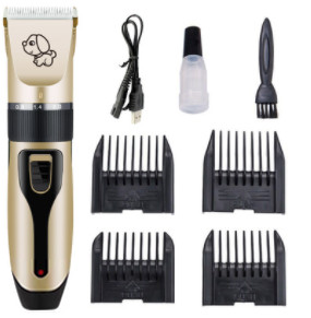China Rechargeable Pet Grooming Tool Noiseless Dog Hair Trimmer Clippers on sale