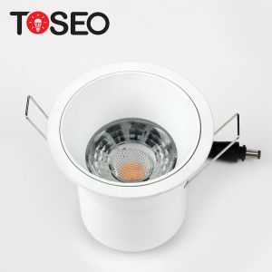 10W Recessed LED Ceiling Spotlights 80mm Cut Out LED Downlight For Inner Door
