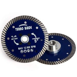 Porcelain Cutting 9 Inch Diamond Saw Blade With Removable 5/8"-11 Flange