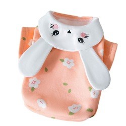 Soft Polyester Fiber Pets Wearing Clothes 32cm Warm Dog Coats