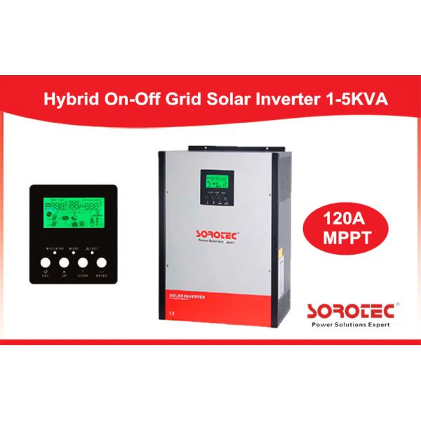 Quality Pure Sine Wave On / Off Grid Solar Power Inverters 1KW - 5KW with LCD Display wholesale