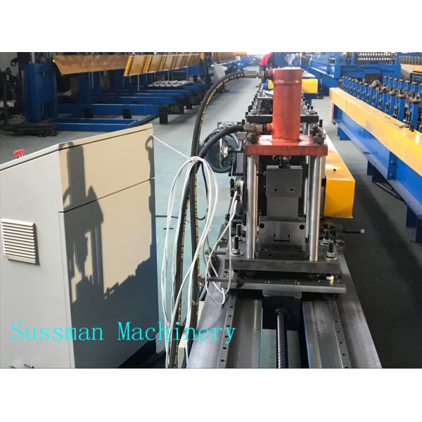 0.5-1.5mm Galvanized Steel Stud And Track Roll Forming Machine With Following Cutting