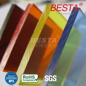 Customized Office Acrylic Partition Panels Kitchen Acrylic Laminate Sheet UL94V2