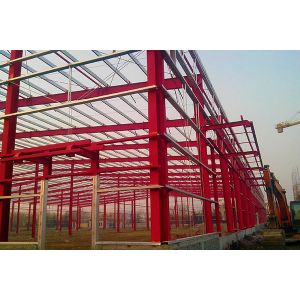 Light Steel Structure Warehouse with Glass Wool Insulation
