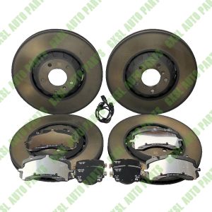 For Bentley Bentayga Front & Rear Brake Pads With Rotors Set OEM 4M0698451T 4M0615601K 4M0615121P 4M0698451C 4M0615601N 4M0698151AE 4M0615121R 4M0615301AJ