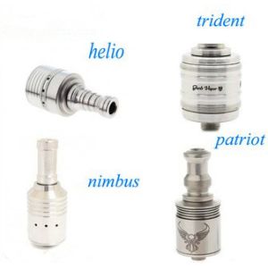 China airflow tank atomizer helio atomizer /nimbus atomizer ,omega atomizer /trident atomizer on sale