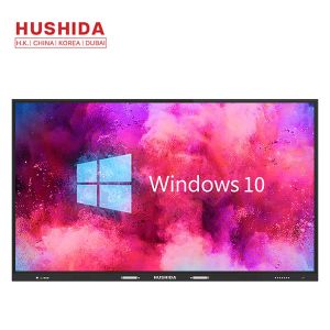 China Indoor Touch Screen Interactive Whiteboard 75 Inch Infrared For Remote Meeting on sale