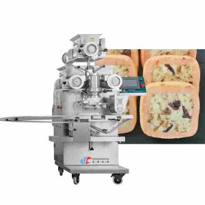 Automatic Sliced Cookie Encrusting Machine 5kw Small Cookie Making Machine