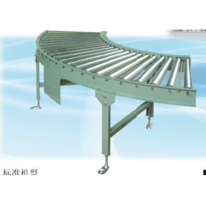 China 20m/MIN 300mm Width Conical Live Roller Conveyor on sale