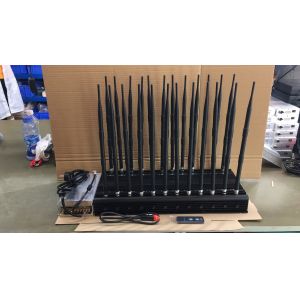 Cell Phone 24 Antennas 44W VHF UHF 5G Signal Jammer