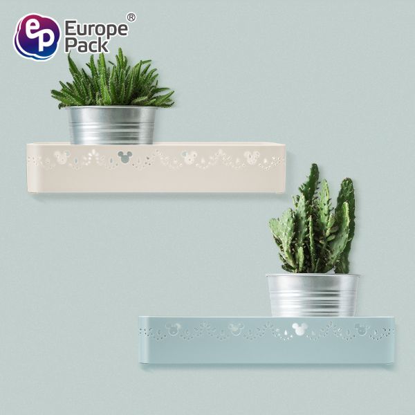 Quality Reusable Mickey Mouse hollow-out pattern Plastic storage box wholesale