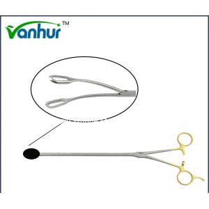 China Thoracotomy Instruments for Reusable Thoracoscopy 5*330mm Masher Grasper Forceps on sale