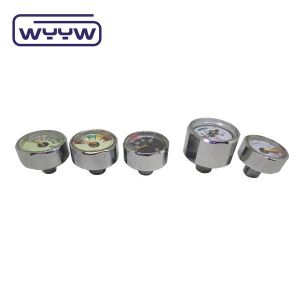 Mini Air Spiral Tube Pressure Gauge Manometer Size Customized